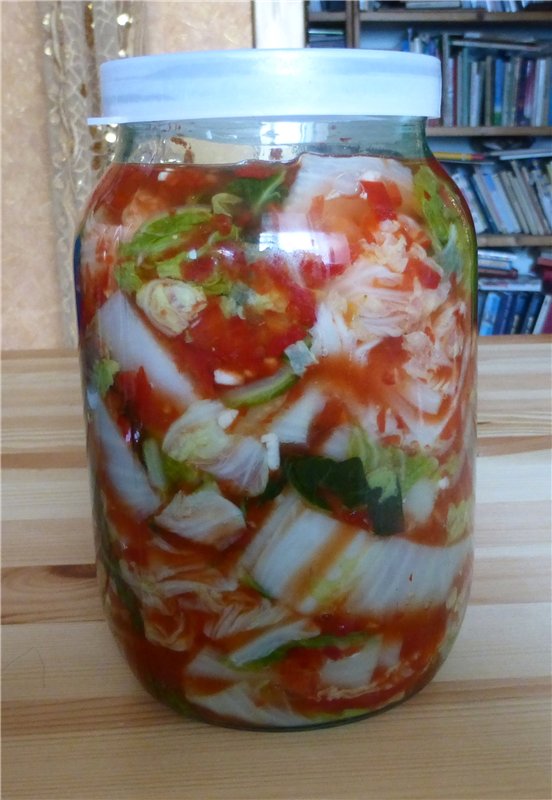 Chimcha (chimchi, kimchi ...), forma fácil de cocinar