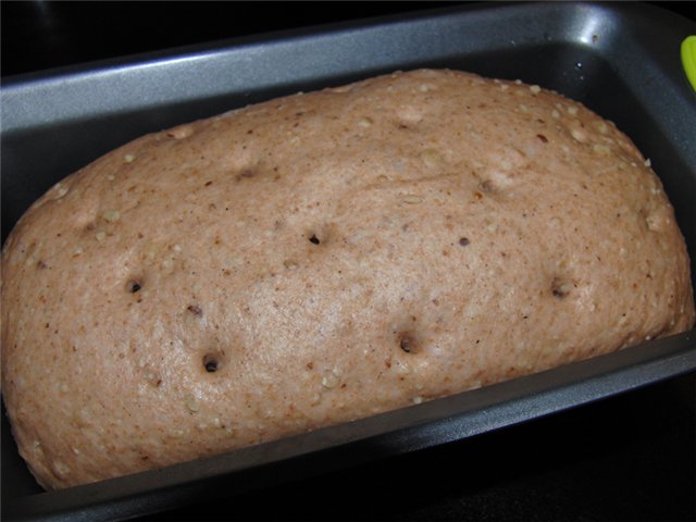 Pane integrale con noci (macchina per il pane)