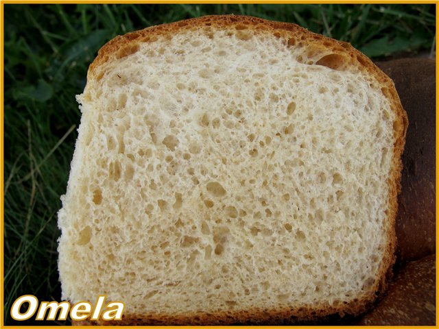 Wheat bread "Air" (in the oven)