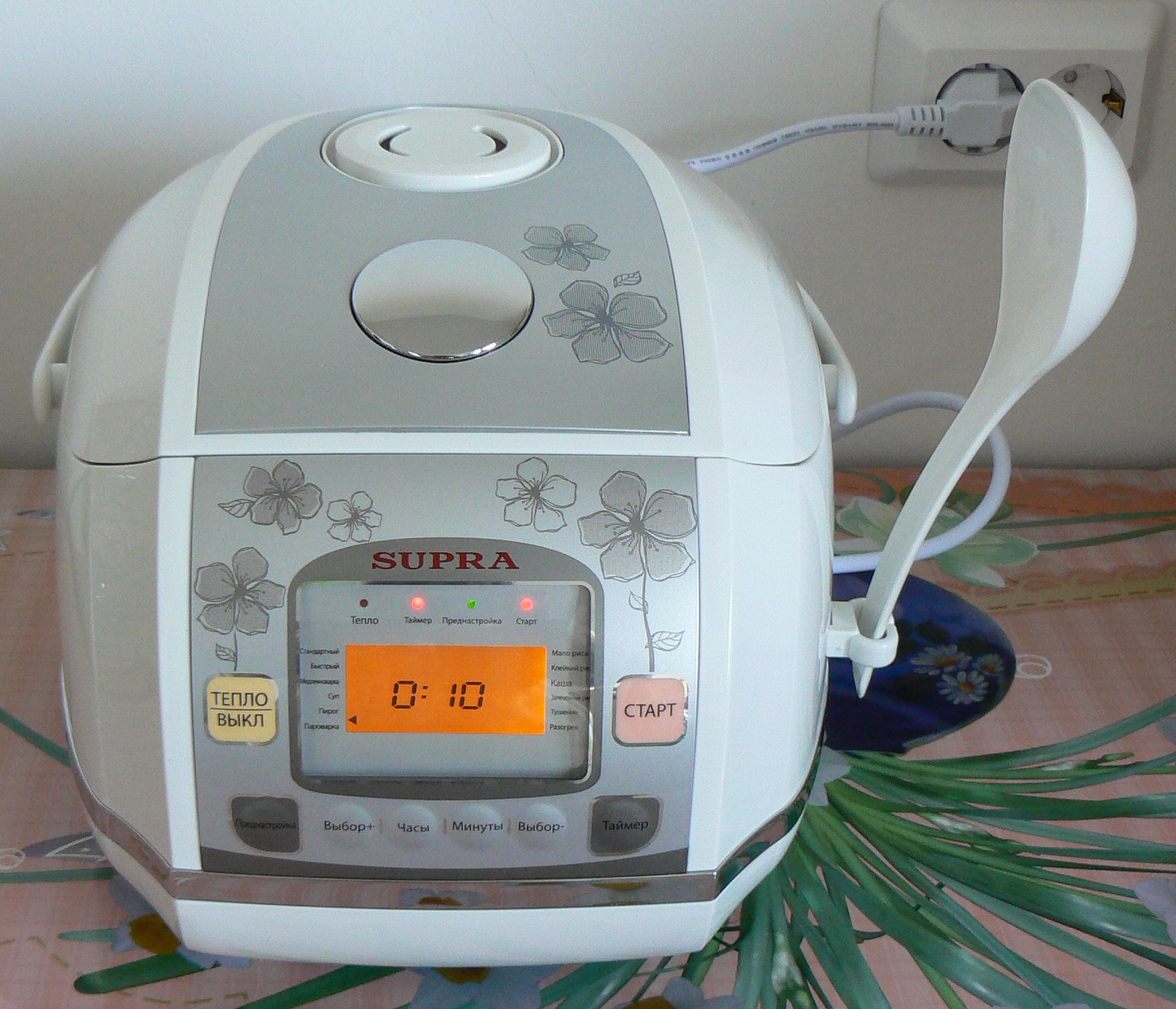 Multicooker and Rice Cooker. Specifications.