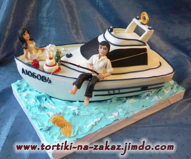 Ships and sea (cakes)