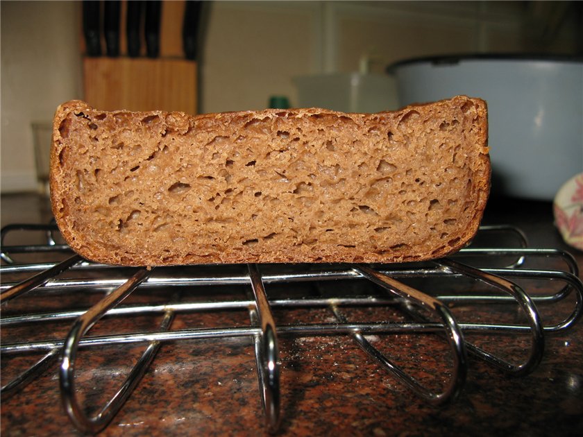 El pan de centeno es real (sabor casi olvidado). Métodos de horneado y aditivos.