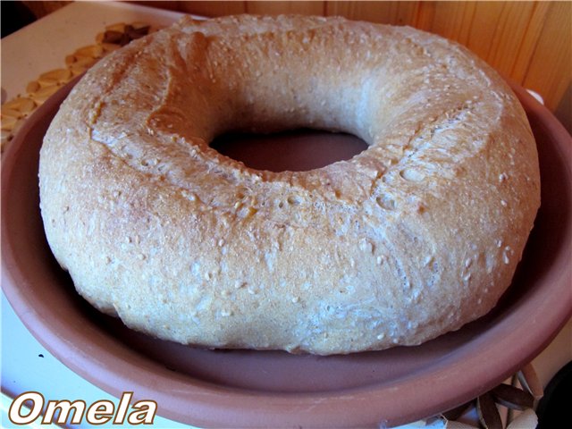 Stone (plate) for baking bread