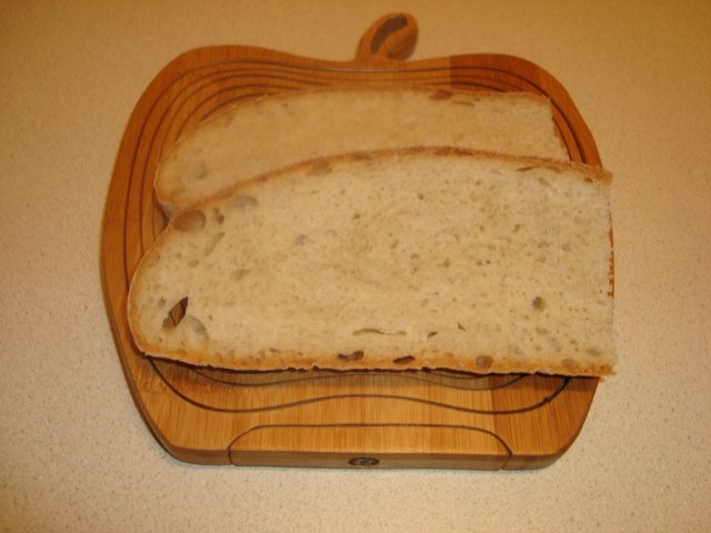 Pane vecchio di Como (Pane di Como Antico) nel forno