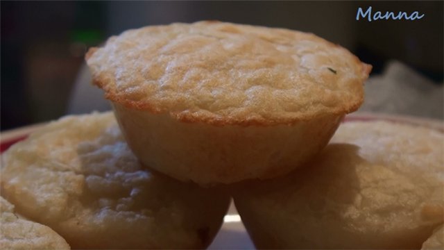 Muffins de patata y guisos con pescado