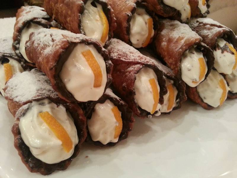 Siciliaanse cannoli