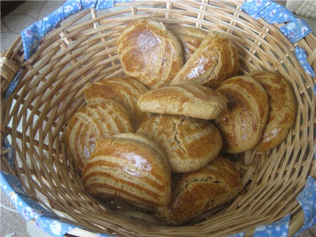 Mister Z's peperkoekkoekjes (R. Bertinier's recept, oven)