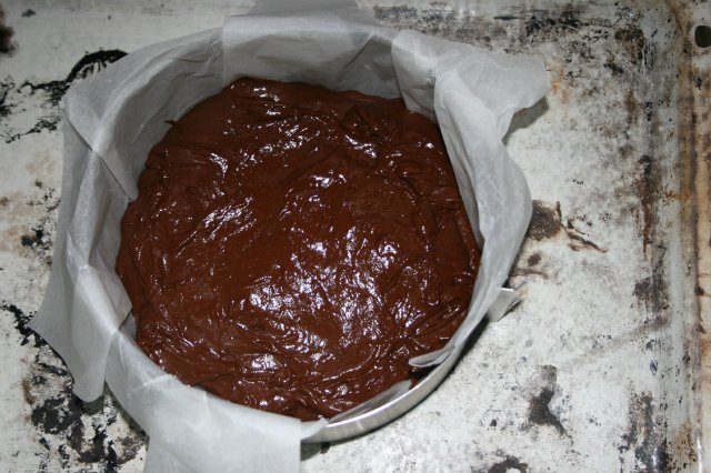 Torta al cioccolato mattina di Natale