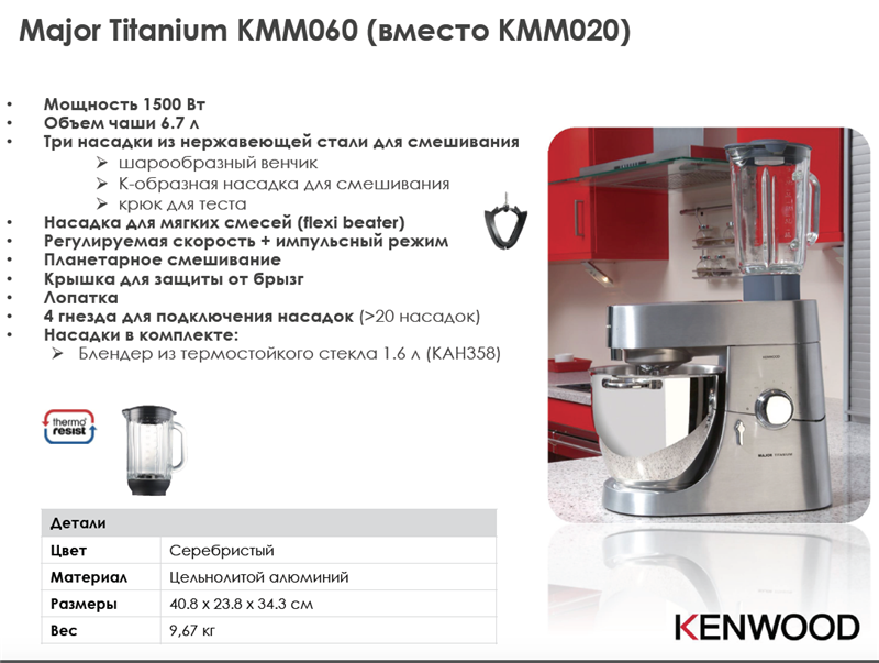 Maszyny kuchenne Kenwood