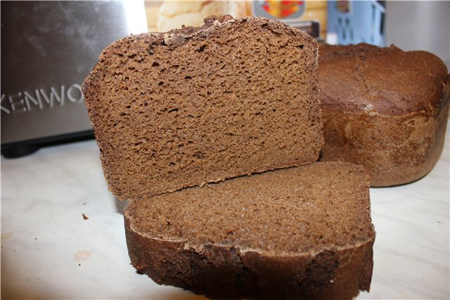 Rye custard bread is real (almost forgotten taste). Baking methods and additives