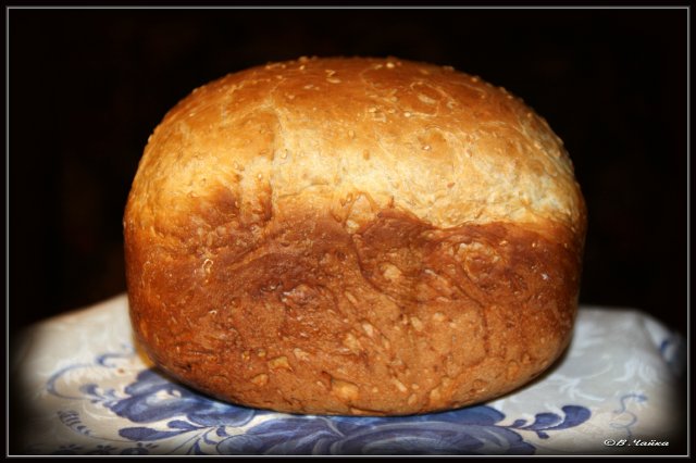 Grano con semi di sesamo (macchina per il pane)