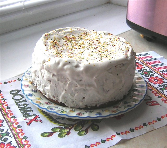 Easter cake in a slow cooker