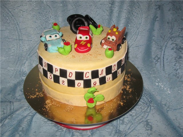 Torte basate sul cartone animato Cars