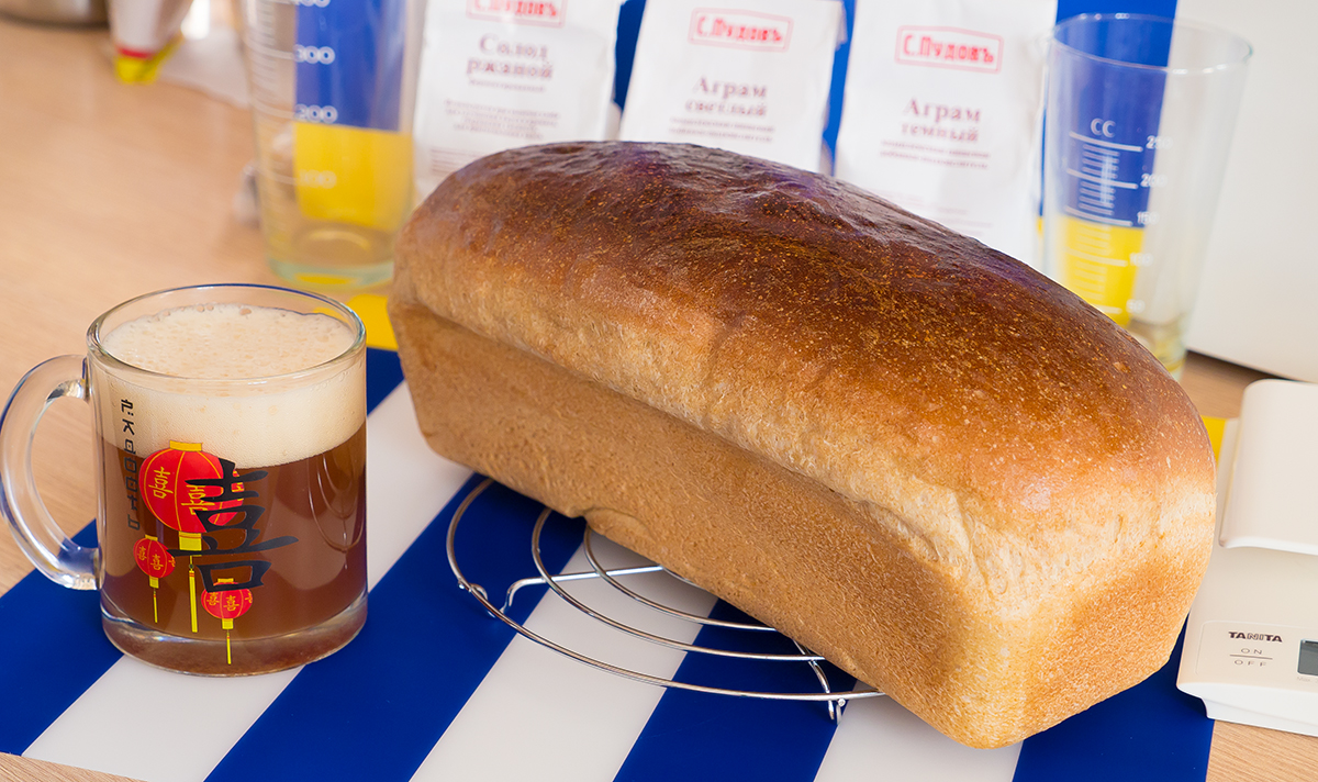 Pane di frumento con lievito naturale di segale