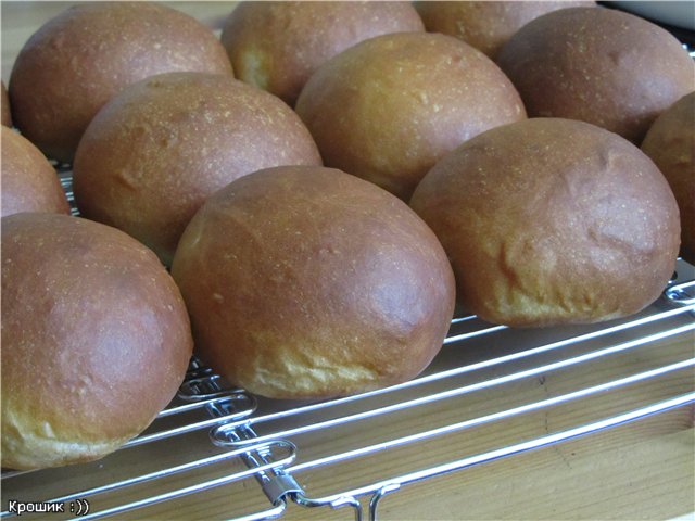 Oktyabrenok bun (وفقًا لـ GOST)