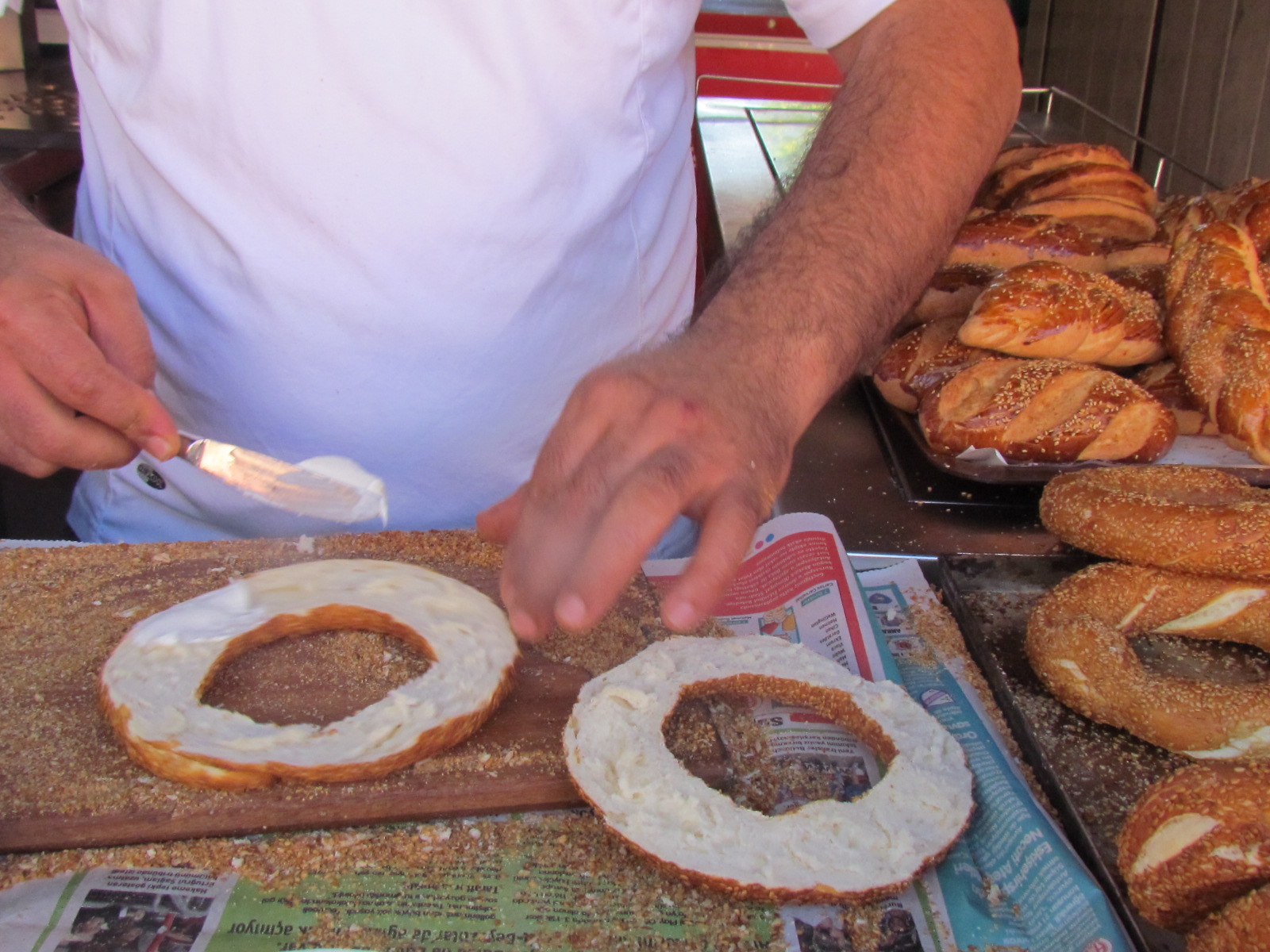 Turkish bagels (Simity)