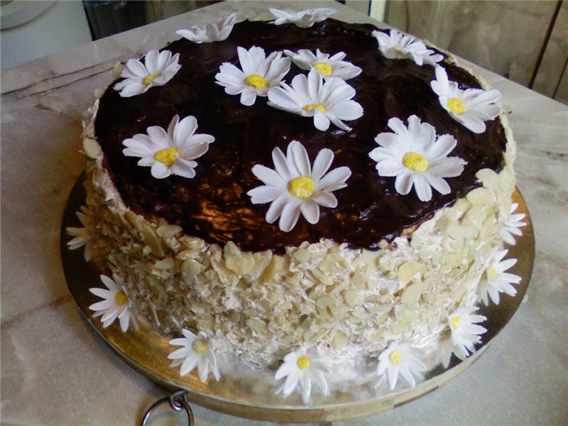 Mga cake ng bulaklak