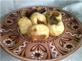 Ciruelas en escabeche