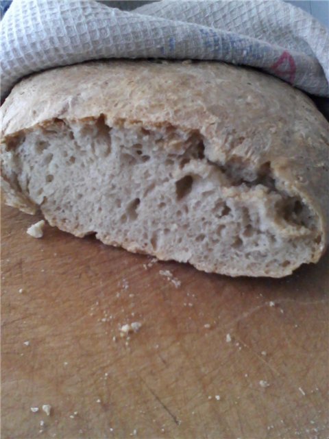 Pane di grano a lunga fermentazione (forno)