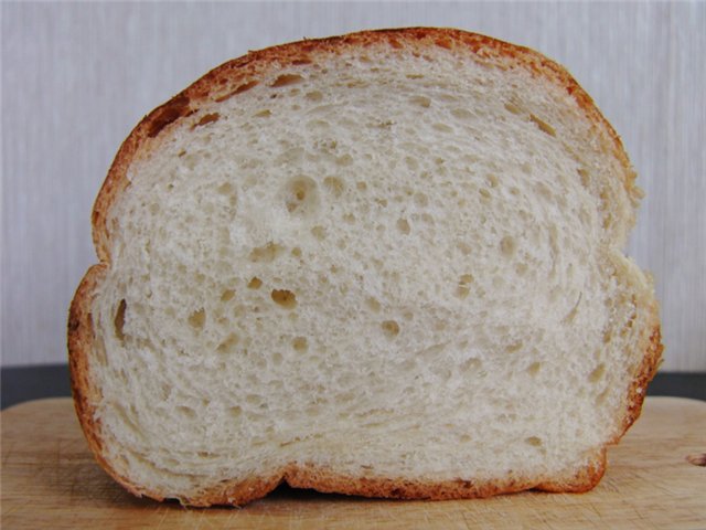 Pan de huevo en el horno