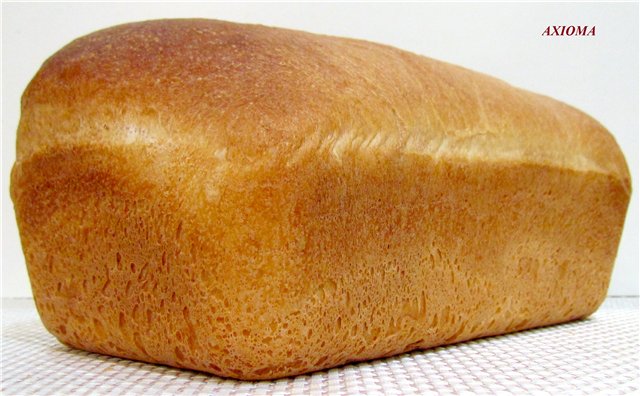 Pan de la ciudad según GOST (horno)