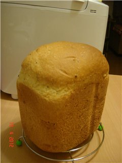 Panasonic SD-2501. Pan de huevo.