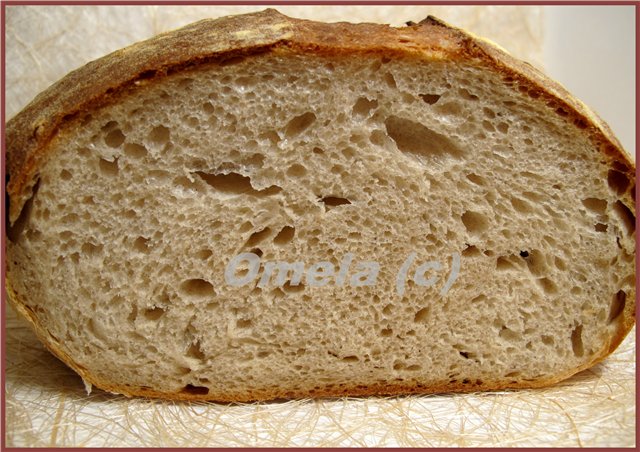 Pane di frumento e lievito naturale