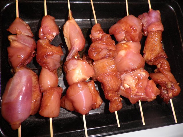 Shashlik al miele