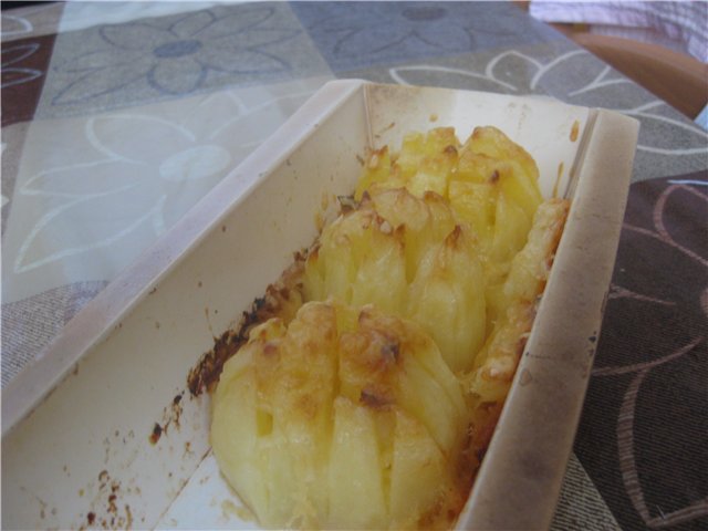 Dauphine-3 potatoes