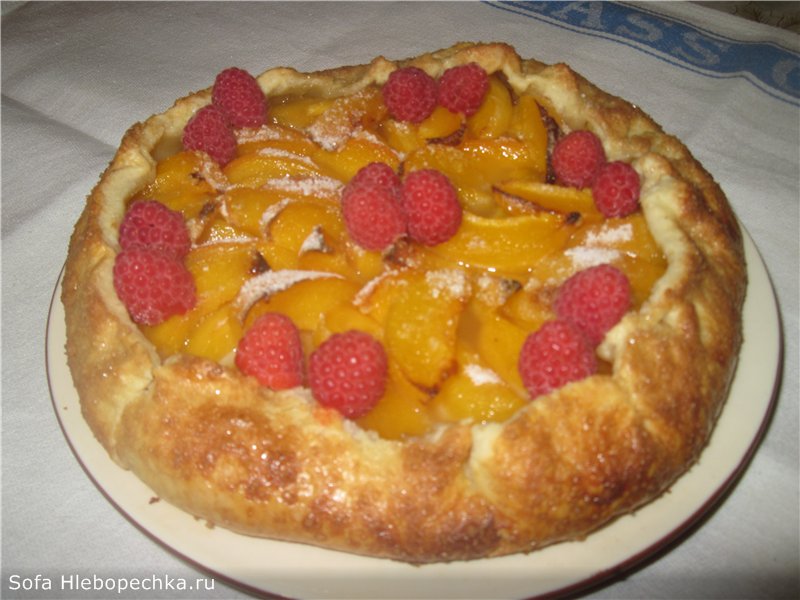 Crostata met abrikozen