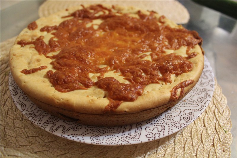 Torta di mais con formaggio feta Quasi messicana