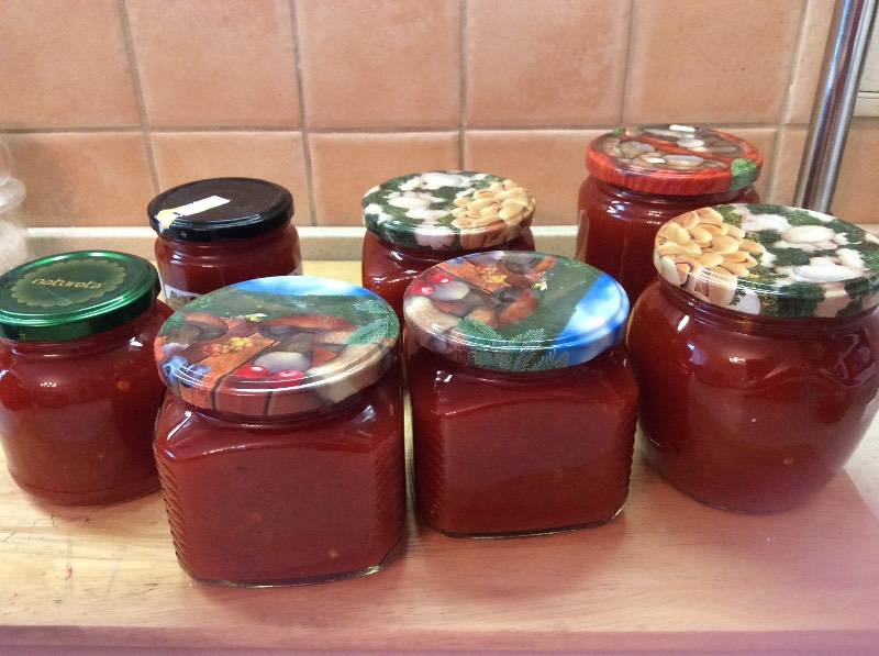 Marmellata di peperoncino rosso