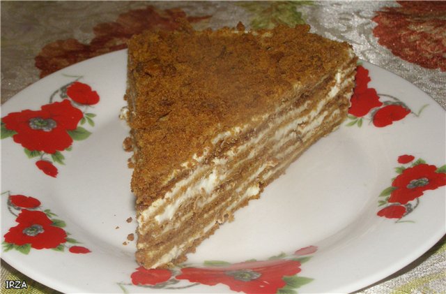 Winter honey cake