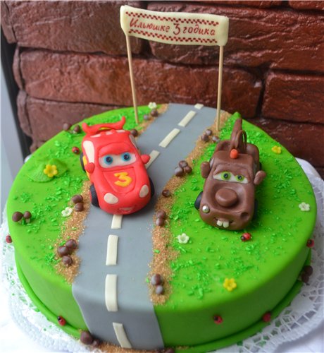 Torte basate sul cartone animato Cars