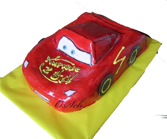 Torte basate sul cartone animato Cars