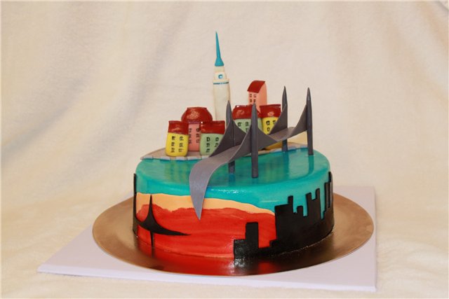 Castles, palaces, houses (cakes)