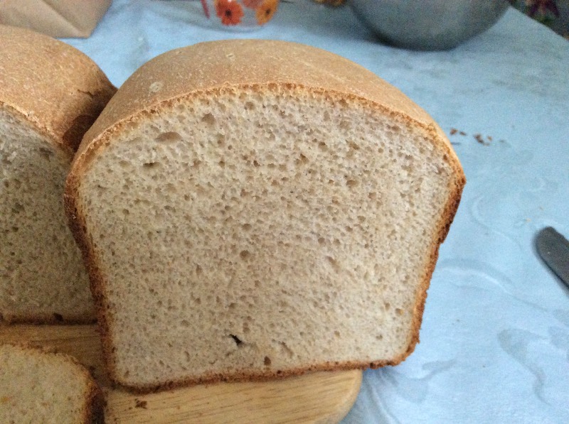 Pan de trigo con masa madre de centeno