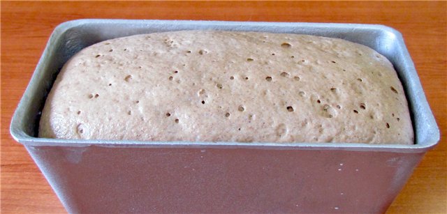 Brewed coriander bread (oven)