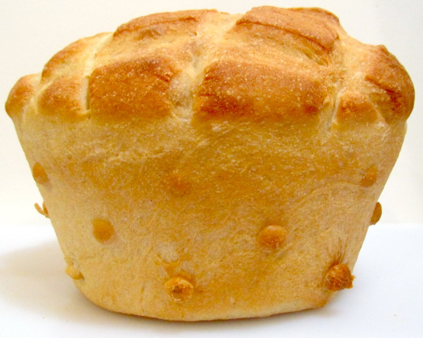 Pane di grano su pasta matura (autolievitazione)