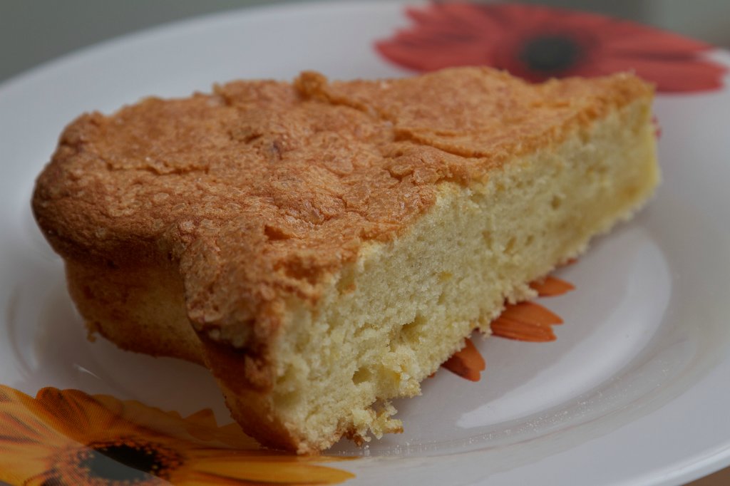 Pastel de limón con aceite de oliva