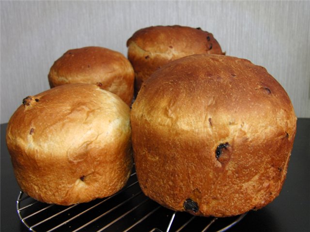 Torta di pasta viennese in una macchina per il pane