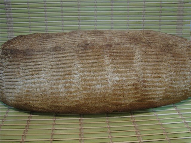 Wheat-rye Swabian bread from G. Biremont (oven)