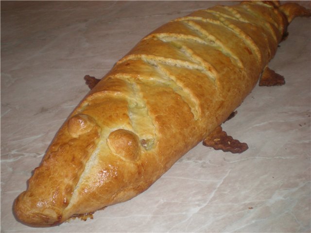 Pastel de cocodrilo (clase magistral)