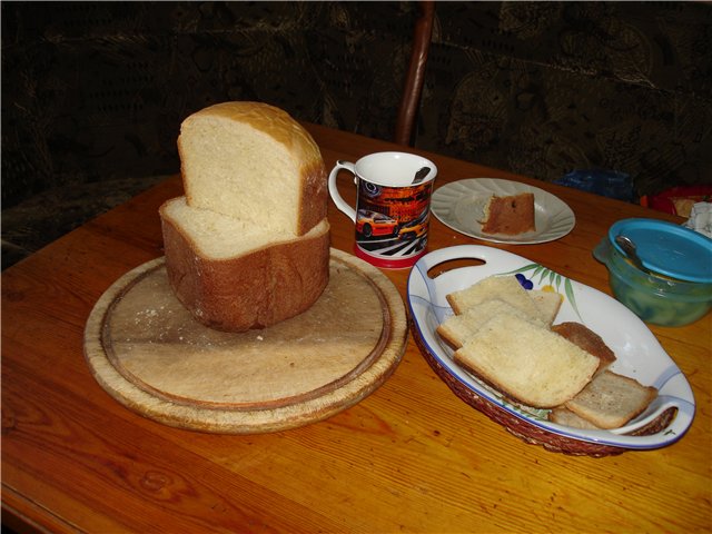 Pane viennese di Richard Bertinet in una macchina per il pane