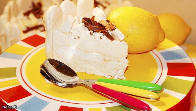 Torta semifreddo Al limone