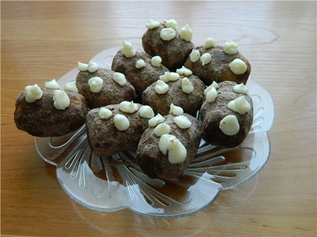 Torta di patate con latte condensato