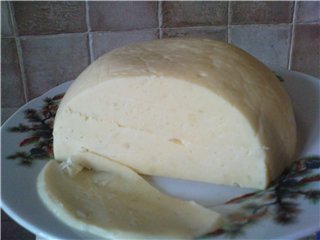 Natural homemade cheese from Wort (step by step preparation)