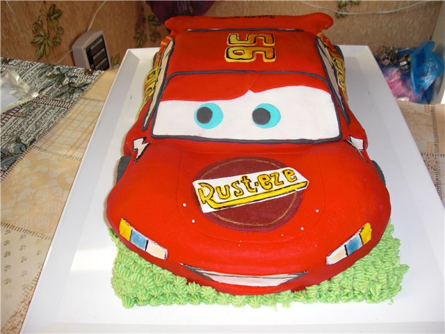 Torte basate sul cartone animato Cars