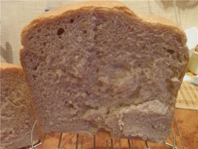 Pane integrale di soda (metodo della spugna)