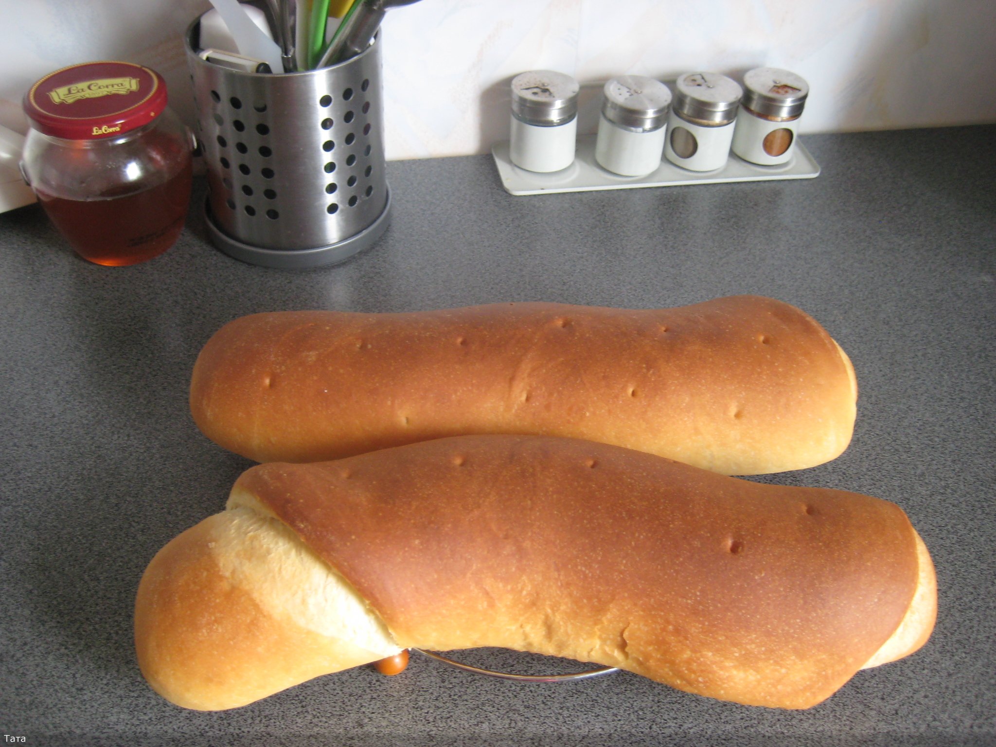 Pan de sándwich de masa fría